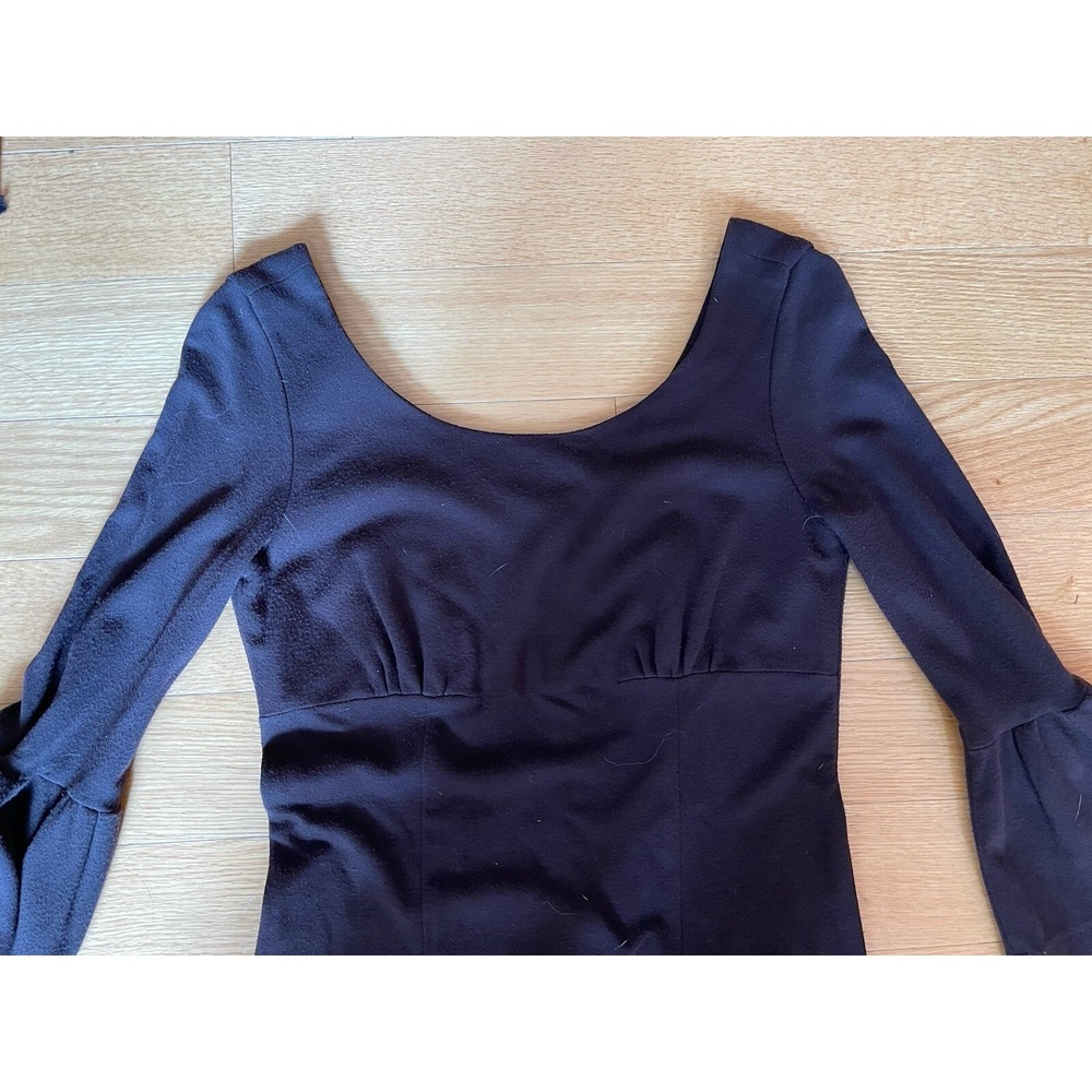 Karen Kane Brown Bell Sleeve Dress Size S - Picture 4 of 12